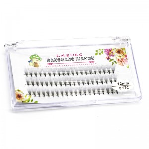 Hot Sale 10p Rooted Flare Individual Volume 3d Eyelash Extension